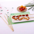 Wholesale Eco-friendly Disposable Natural Round/Pointed Fruit BBQ Bamboo Round Skewers